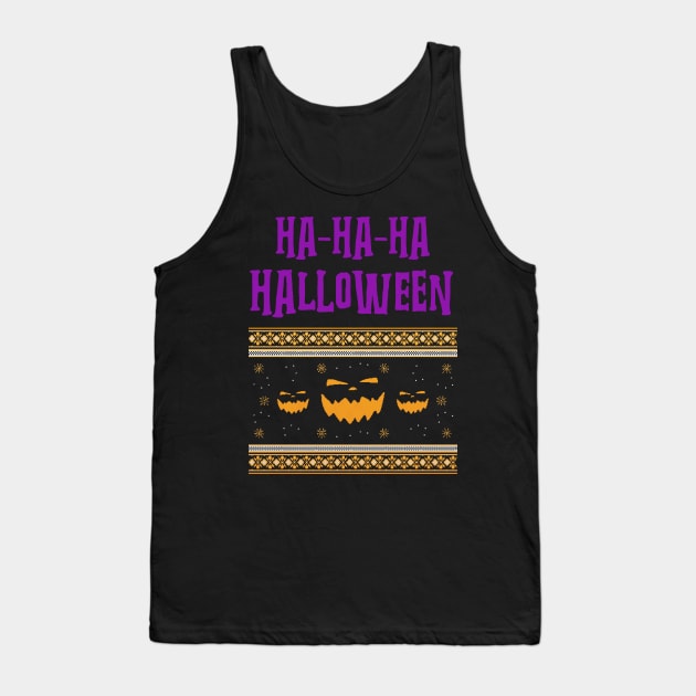 Hahaha! Halloween! Tank Top by Dodo&FriendsStore